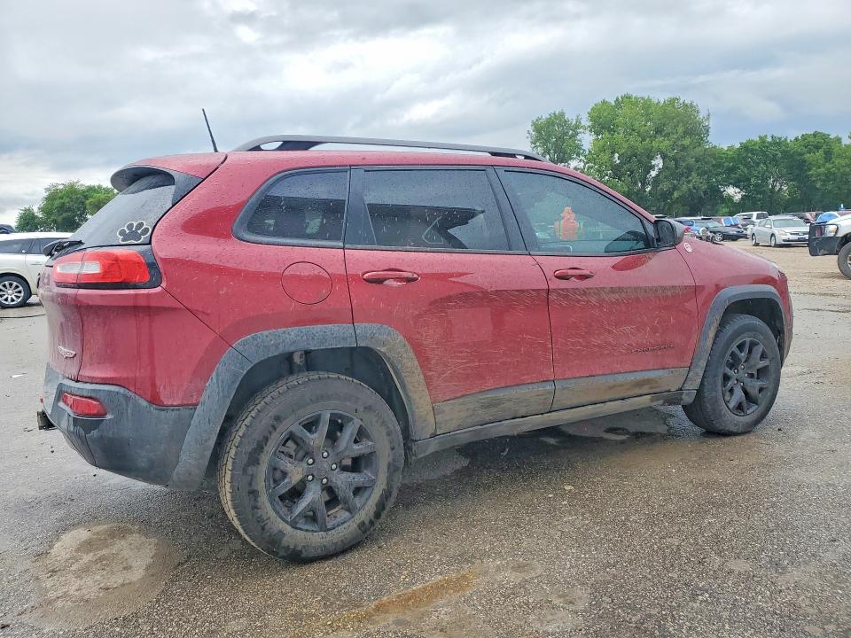2016 Jeep Cherokee VIN 1C4PJMBB8GW154738 COPART salvage auction — UNDERCARRIAGE, Wv - Salvage Certificate, sold $2,650 on 2026-07-24 (photo 3)