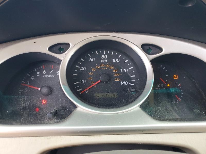 2004 Toyota Highlander VIN JTEDP21A240025046 COPART salvage auction — REAR END, Ca - Salvage Certificate, sold $875 on 2026-07-13 (photo 9)
