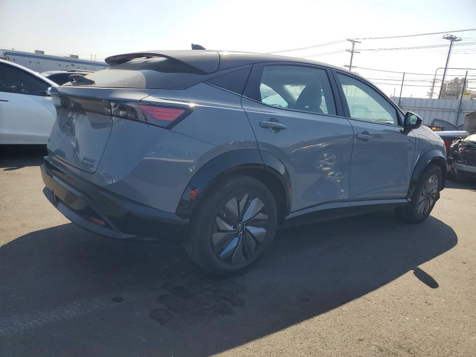 2023 Nissan Ariya VIN JN1DF0BB5PM705087 COPART salvage auction — UNDERCARRIAGE, CA - SALVAGE CERTIFICATE, sold $12,600 on 2026-07-08 (photo 3)