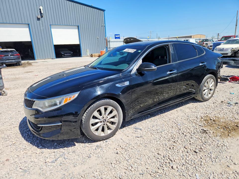 2017 Kia Optima VIN 5XXGU4L33HG173666 COPART salvage auction — REAR END, Ut - Salvage Certificate, sold $2,050 on 2026-07-28 (photo 1)