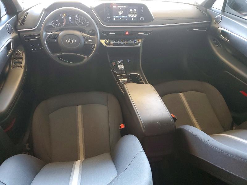 2021 Hyundai Sonata VIN 5NPEG4JA0MH079517 COPART salvage auction — FRONT END, Ca - Salvage Certificate, sold $3,100 on 2026-07-13 (photo 8)