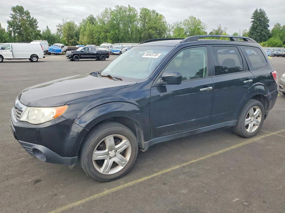 2010 Subaru Forester VIN JF2SH6CC6AH776633 COPART salvage auction — REAR END, Or - Salvage Title Certificate, sold $725 on 2026-07-27 (photo 1)