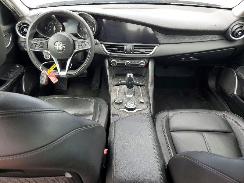 2019 Alfa romeo VIN ZARFAMAN1K7600891 COPART salvage auction — FRONT END, Tx - Certificate Of Title, sold $1,550 on 2026-07-23 (photo 8)