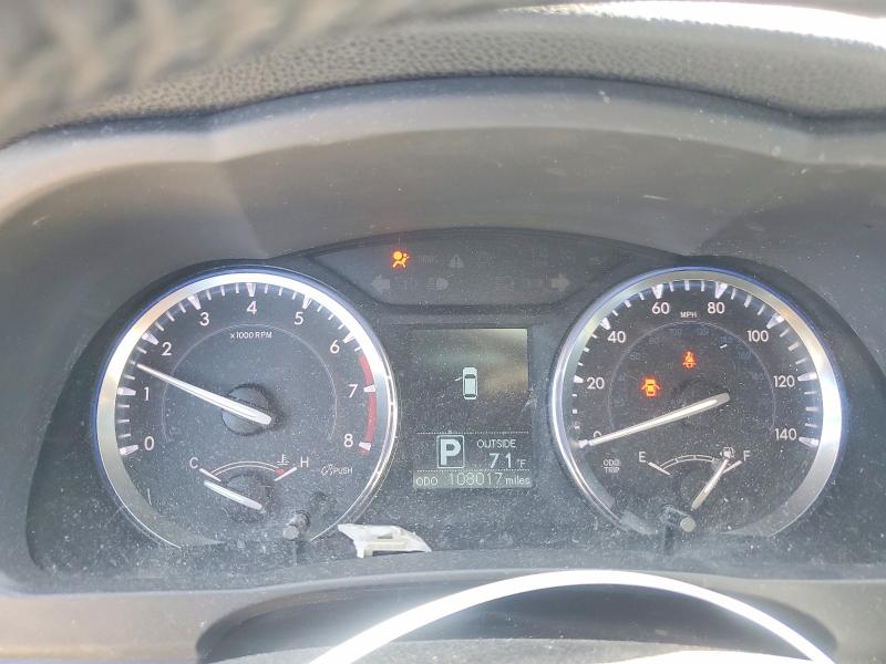2015 Toyota Highlander VIN 5TDZKRFHXFS045908 COPART salvage auction — FRONT END, Ca - Salvage Certificate, sold $4,000 on 2026-07-07 (photo 9)