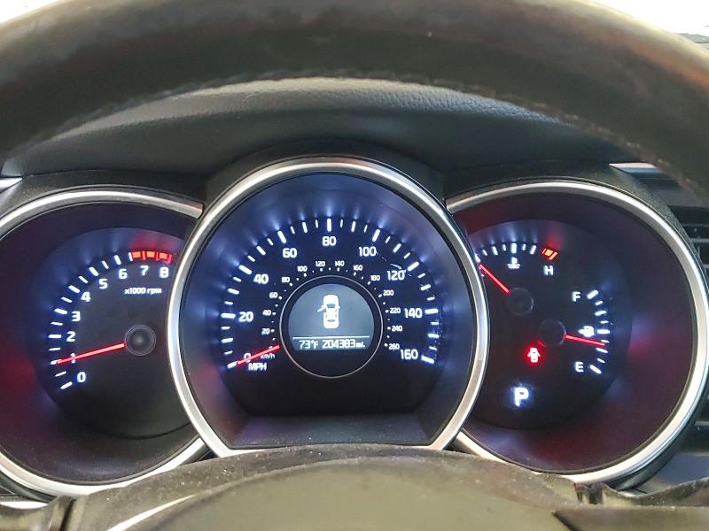 2015 Kia Optima VIN 5XXGN4A79FG449154 COPART salvage auction — FRONT END, Va - Certificate Of Title, sold $500 on 2026-07-07 (photo 9)
