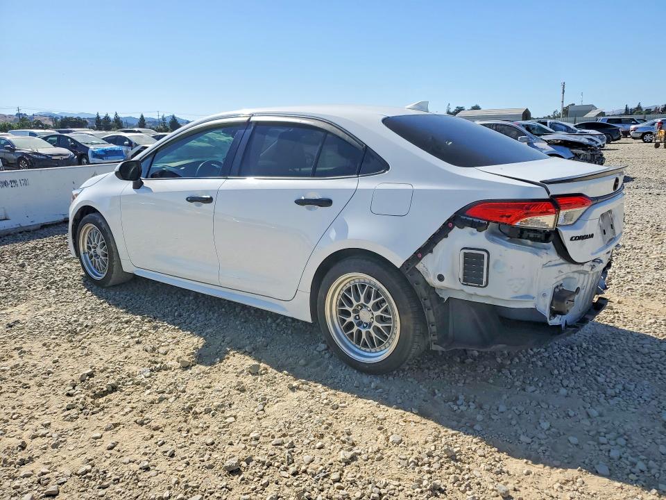 2023 Toyota Corolla VIN JTDBCMFE3P3024957 COPART salvage auction — REAR END, Ca - Salvage Certificate, sold $6,100 on 2026-07-14 (photo 2)
