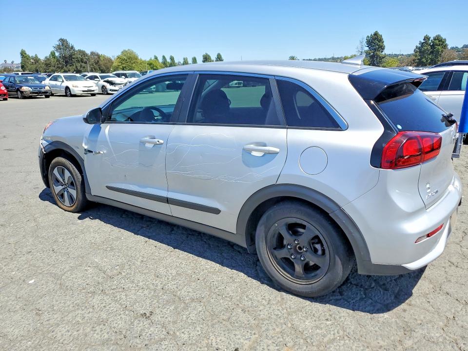 2017 Kia Niro VIN KNDCB3LC5H5036702 COPART salvage auction — SIDE, CA - SALVAGE CERTIFICATE, sold $1,250 on 2026-07-24 (photo 2)