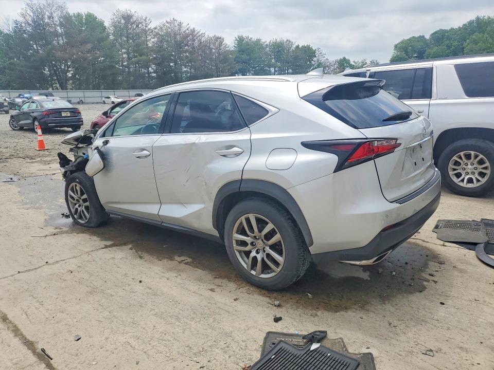 2015 Lexus Nx VIN JTJBARBZ0F2036237 COPART salvage auction — FRONT END, Nj - Cert Of Title-Salvage, sold $6,000 on 2026-07-20 (photo 2)
