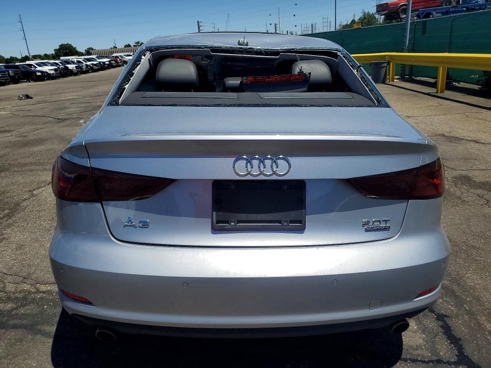 2015 Audi A3 VIN WAUBFGFF7F1093322 COPART salvage auction — BIOHAZARD/CHEMICAL, Co - Public - Salvage Title, sold $275 on 2026-07-23 (photo 6)