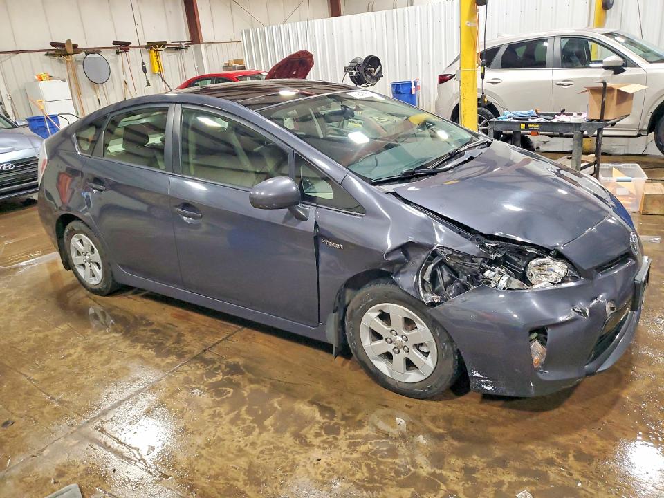 2012 Toyota Prius VIN JTDKN3DU2C1575689 COPART salvage auction — FRONT END, Pa - Certificate Of Salvage, sold $1,300 on 2026-07-10 (photo 4)