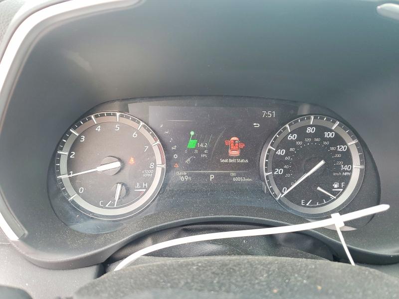 2021 Toyota Highlander VIN 5TDGZRBH8MS539433 COPART salvage auction — REAR END, Pa - Certificate Of Salvage, sold $13,100 on 2026-07-10 (photo 9)