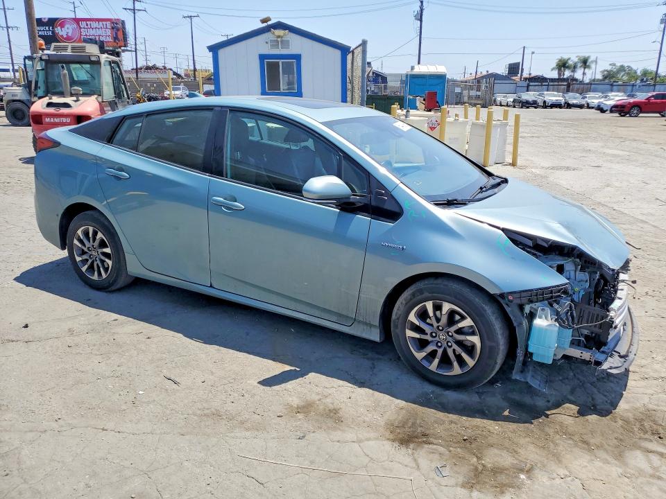 2019 Toyota Prius VIN JTDKARFU0K3081782 COPART salvage auction — FRONT END, Ca - Salvage Certificate, sold $4,750 on 2026-07-13 (photo 4)