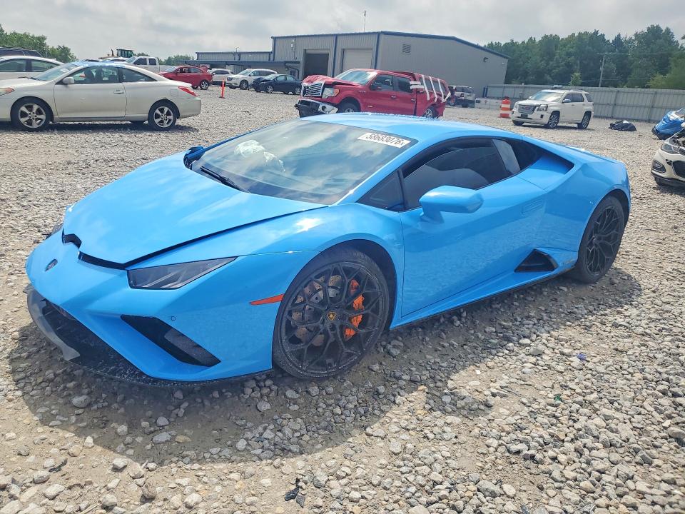 2021 Lamborghini VIN ZHWUF5ZF9MLA16300 COPART salvage auction — FRONT END, Mi - Scrap Certificate Of Title, sold $90,000 on 2026-08-06 (photo 1)