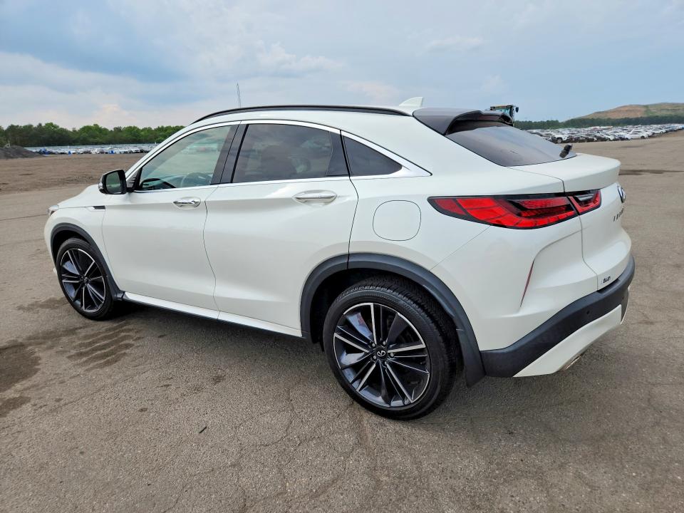 2023 Infiniti Qx55 VIN 3PCAJ5KR9PF106260 COPART salvage auction — FRONT END, NY - MV-907A SALVAGE CERTIFICATE, sold $8,400 on 2026-07-20 (photo 2)