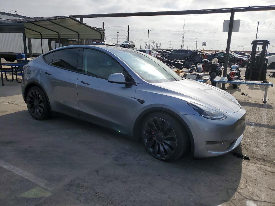 2024 Tesla VIN 7SAYGDEF8RA306025 COPART salvage auction — SIDE, Ca - Salvage Certificate, sold $10,800 on 2026-07-24 (photo 4)