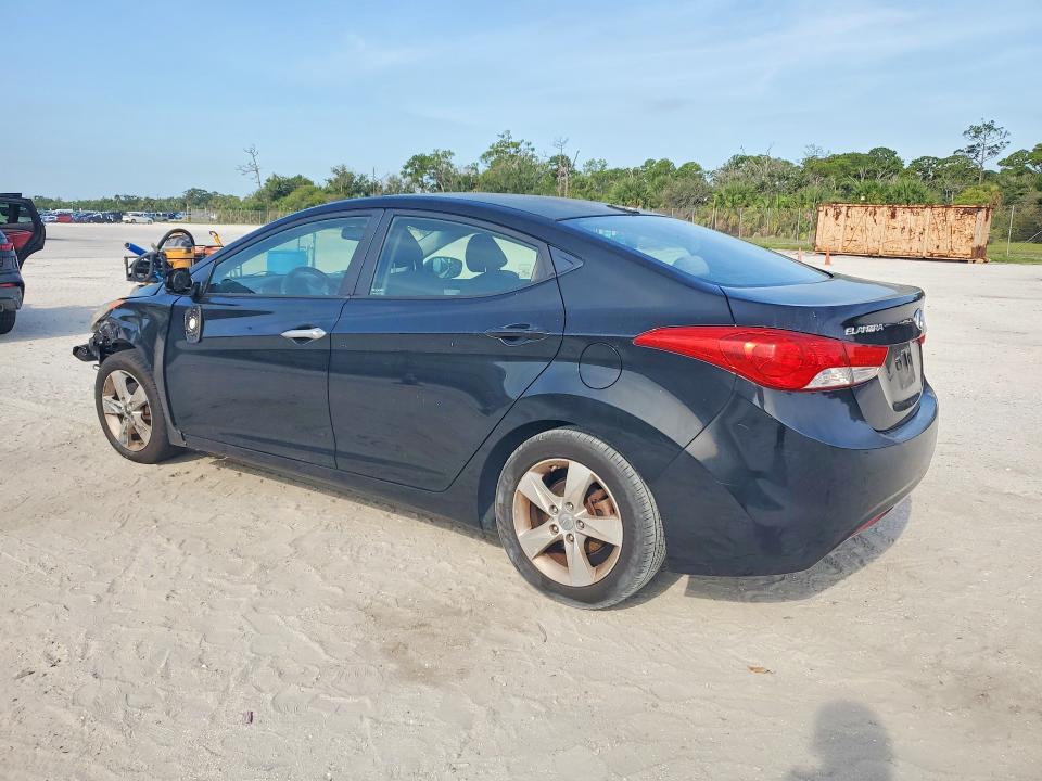 2012 Hyundai VIN KMHDH4AE4CU313735 COPART salvage auction — FRONT END, Fl - Cert Of Title Slvg Rebuildable, sold $625 on 2026-07-15 (photo 2)