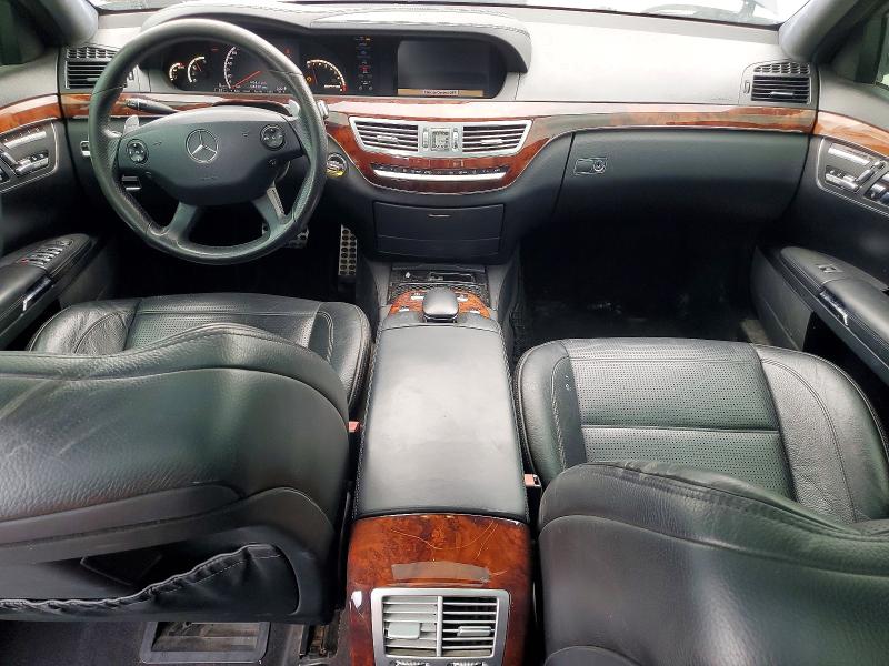 2008 Mercedes-benz S class VIN WDDNG77X68A176852 COPART salvage auction — FRONT END, Ok - Cert Of Title-Repossession (P), sold $3,050 on 2026-07-10 (photo 8)