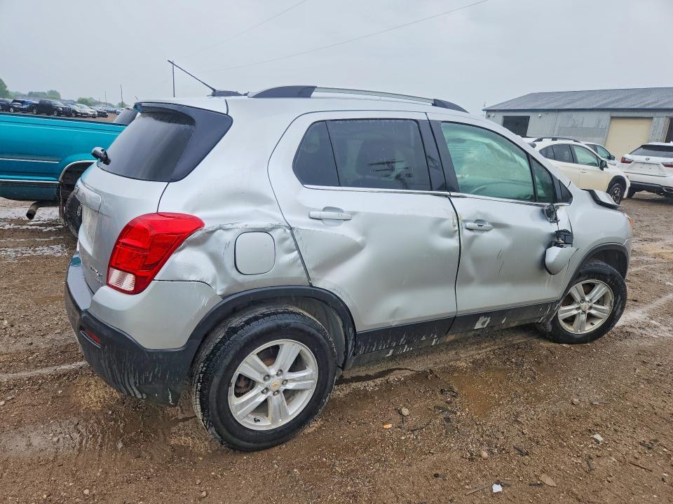 2016 Chevrolet Trax VIN KL7CJPSB7GB759998 COPART salvage auction — ALL OVER, Mi - Certificate Of Title, sold $650 on 2026-07-08 (photo 3)