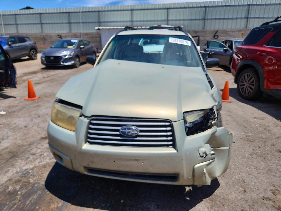 2007 Subaru Forester VIN JF1SG63677H746308 COPART salvage auction — FRONT END, NM - CERT OF TITLE-SALVAGE (P), sold $200 on 2026-07-16 (photo 5)