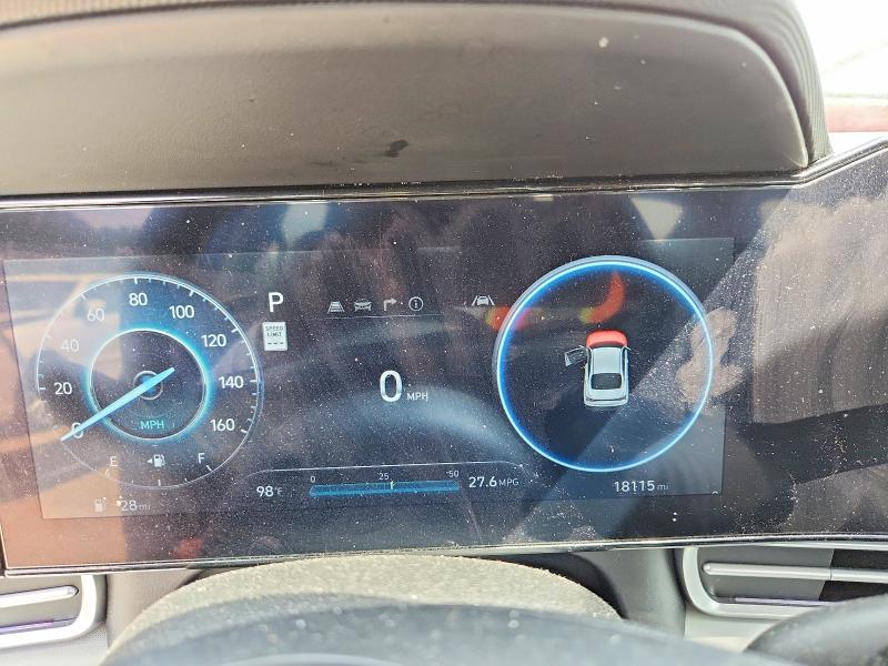 2025 Hyundai Elantra VIN KMHLP4DGXSU931152 COPART salvage auction — REAR END, Va - Cert Of Title - Salvage, sold $8,700 on 2026-07-16 (photo 9)