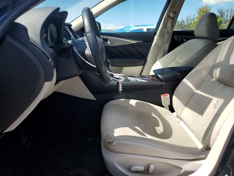 2019 Infiniti VIN JN1EV7AR4KM550247 COPART salvage auction — FRONT END, Ny - Certificate Of Title (P), sold $5,800 on 2026-07-27 (photo 7)