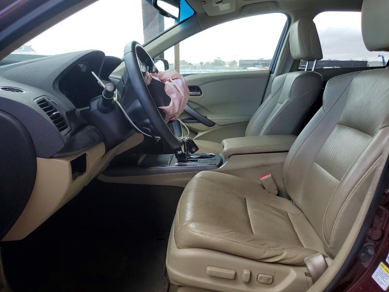 2013 Acura Rdx VIN 5J8TB4H51DL009181 COPART salvage auction — FRONT END, Ca - Salvage Certificate, sold $125 on 2026-07-09 (photo 7)