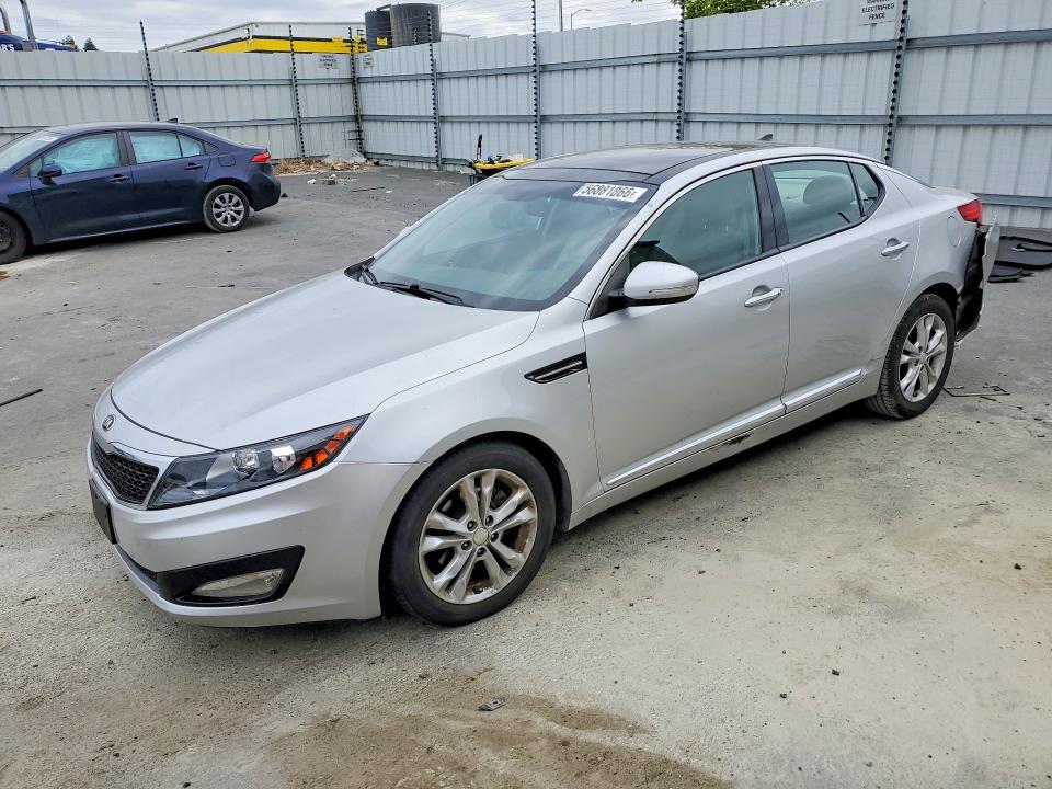 2013 Kia VIN 5XXGN4A71DG126200 COPART salvage auction — REAR END, Ca - Salvage Certificate, sold $1,200 on 2026-07-21 (photo 1)
