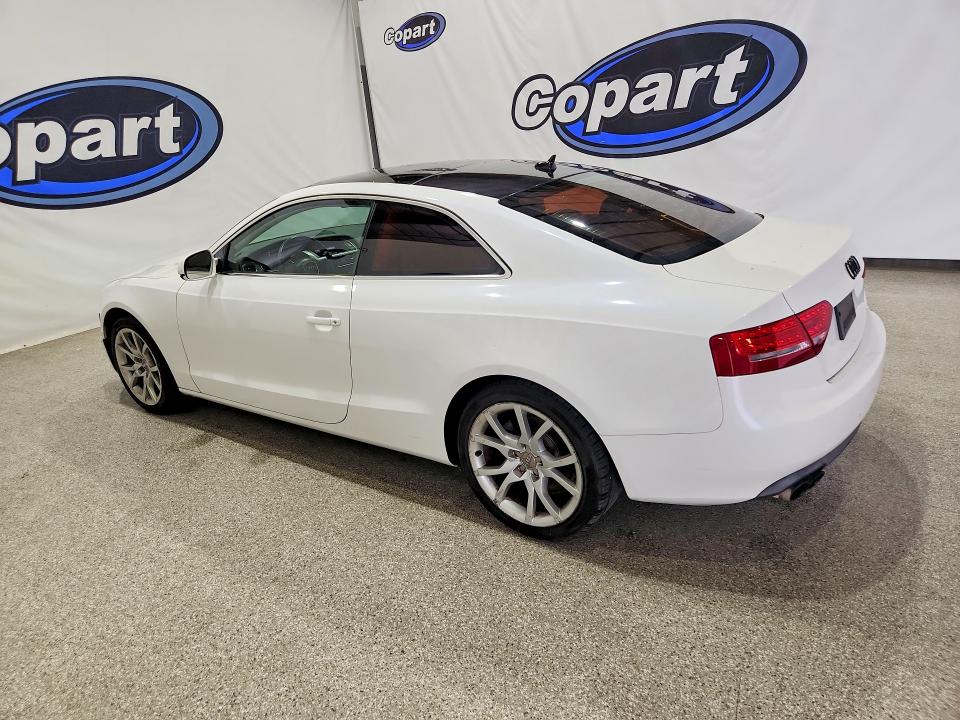 2012 Audi A5 VIN WAULFAFR4CA004636 COPART salvage auction — REAR END, Ca - Cert Of Title-Salvaged, sold $900 on 2026-07-07 (photo 2)