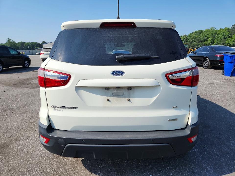 2019 Ford Ecosport VIN MAJ3S2GE8KC292203 COPART salvage auction — FRONT END, Nc - Salvage Certificate Of Title, sold $675 on 2026-07-30 (photo 6)