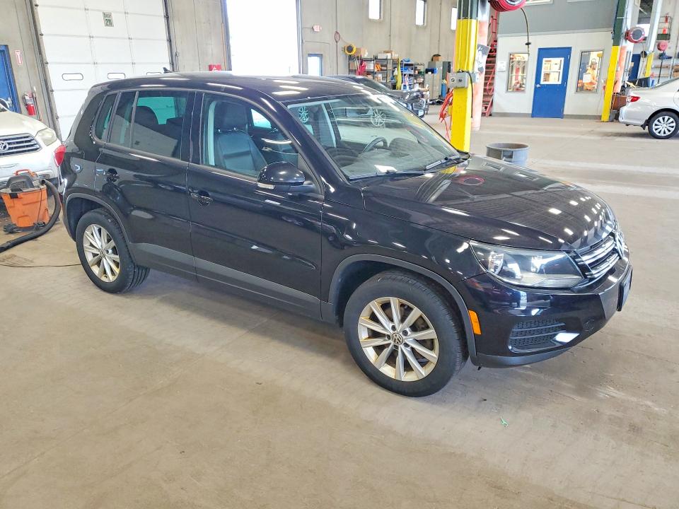 2014 Volkswagen Tiguan VIN WVGBV3AX3EW618744 COPART salvage auction — MINOR DENT/SCRATCHES, Mn - Certificate Of Title, sold $1,050 on 2026-07-16 (photo 4)