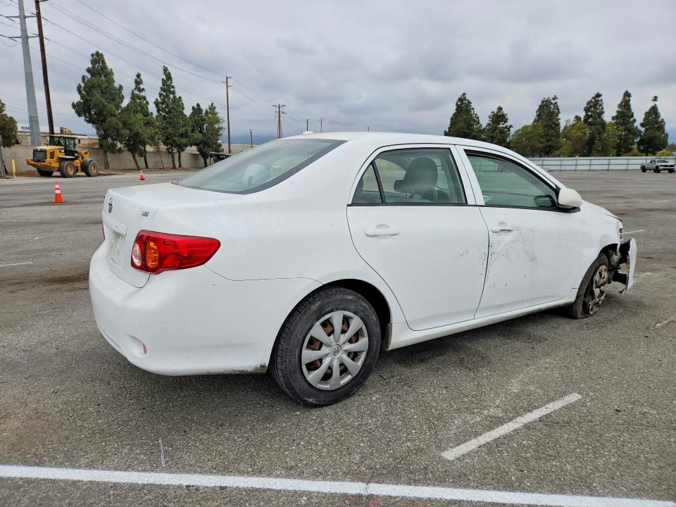 2010 Toyota Corolla VIN JTDBU4EE5AJ085602 COPART salvage auction — ALL OVER, CA - SALVAGE CERTIFICATE, sold $150 on 2026-07-21 (photo 3)