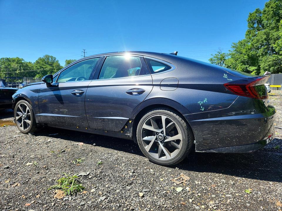 2021 Hyundai Sonata VIN 5NPEJ4J2XMH064047 COPART salvage auction — FRONT END, Id - Salvage Certificate Of Title, sold $200 on 2026-07-28 (photo 2)