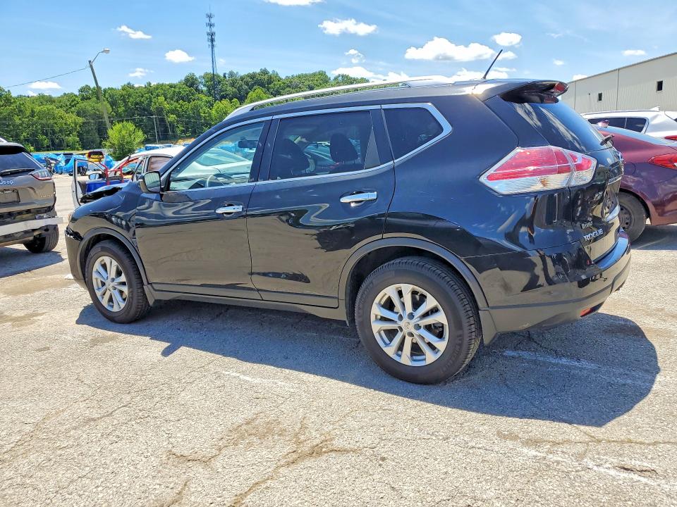 2016 Nissan Rogue VIN KNMAT2MT0GP594974 COPART salvage auction — FRONT END, Ky - Cert Of Title-Salvage, sold $1,500 on 2026-07-09 (photo 2)