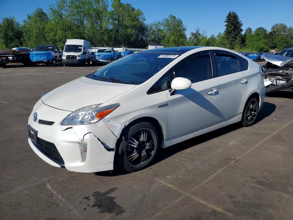 2013 Toyota VIN JTDKN3DU2D5599128 COPART salvage auction — FRONT END, Or - Salvage Title Certificate, sold $4,600 on 2026-07-06 (photo 1)