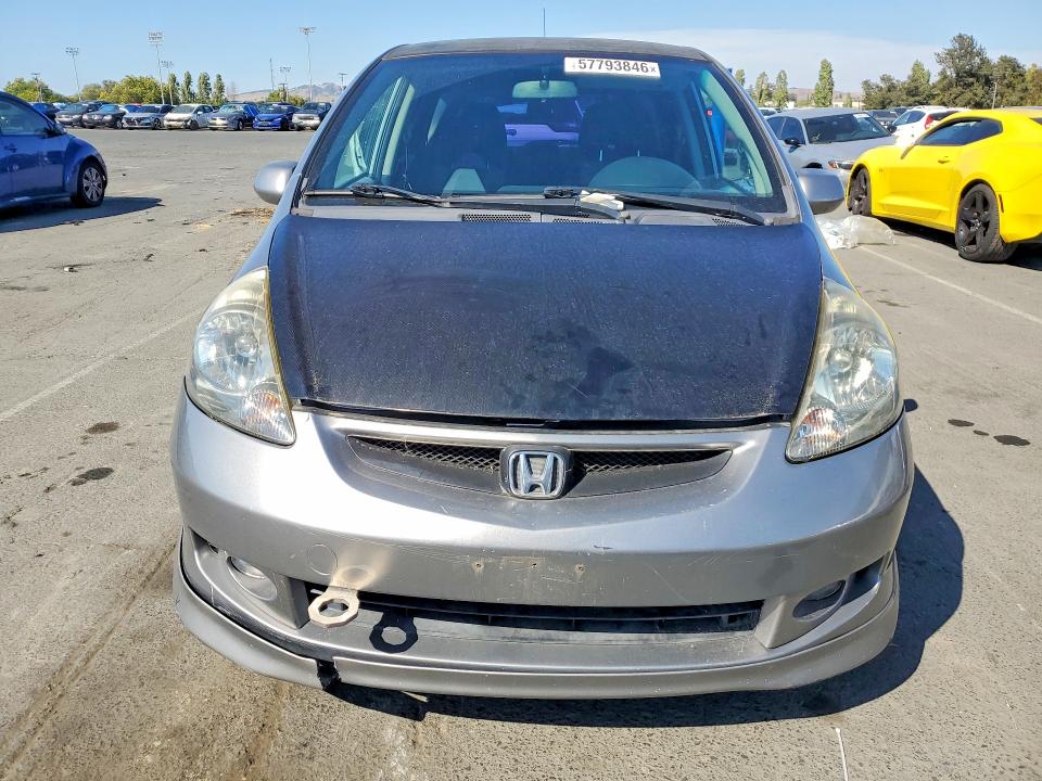 2008 Honda Fit VIN JHMGD38638S021436 COPART salvage auction — REAR END, CA - SALVAGE CERTIFICATE, sold $525 on 2026-07-24 (photo 5)