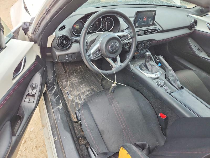 2018 Mazda Mx-5 VIN JM1NDAL70J0202704 COPART salvage auction — SIDE, Tx - Salvage Vehicle Title, sold $350 on 2026-08-27 (photo 8)