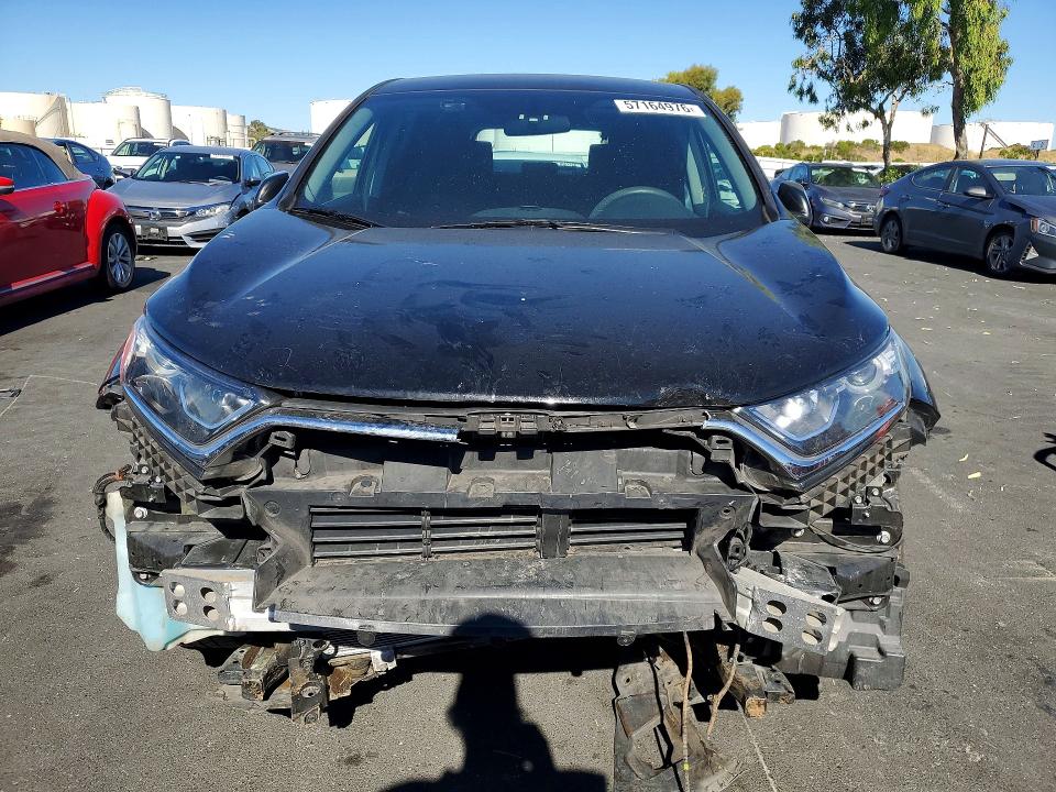 2017 Honda Cr-v VIN 7FARW5H32HE004599 COPART salvage auction — FRONT END, Ca - Salvage Certificate, sold $4,400 on 2026-07-13 (photo 5)