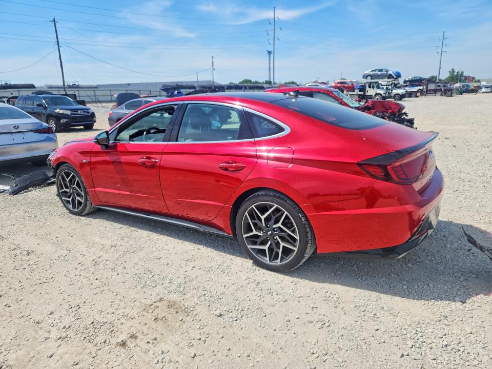 2021 Hyundai VIN 5NPEK4JC2MH105535 COPART salvage auction — FRONT END, Oh - Cert Of Title-Salvage, sold $6,100 on 2026-07-31 (photo 2)