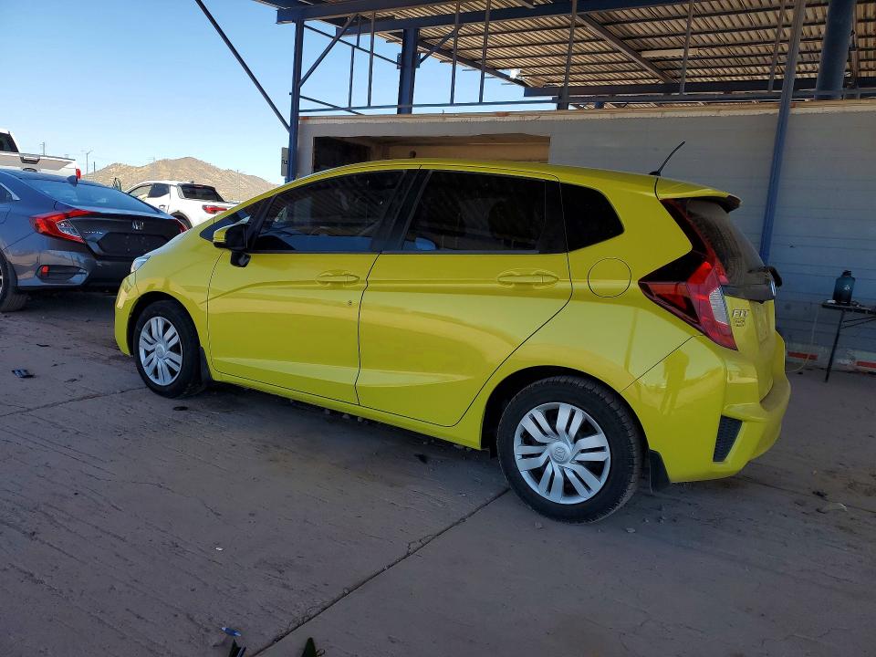 2016 Honda Fit VIN JHMGK5H53GX033046 COPART salvage auction — UNDERCARRIAGE, Az - Cert Of Title - Salvage, sold $5,300 on 2026-07-09 (photo 2)
