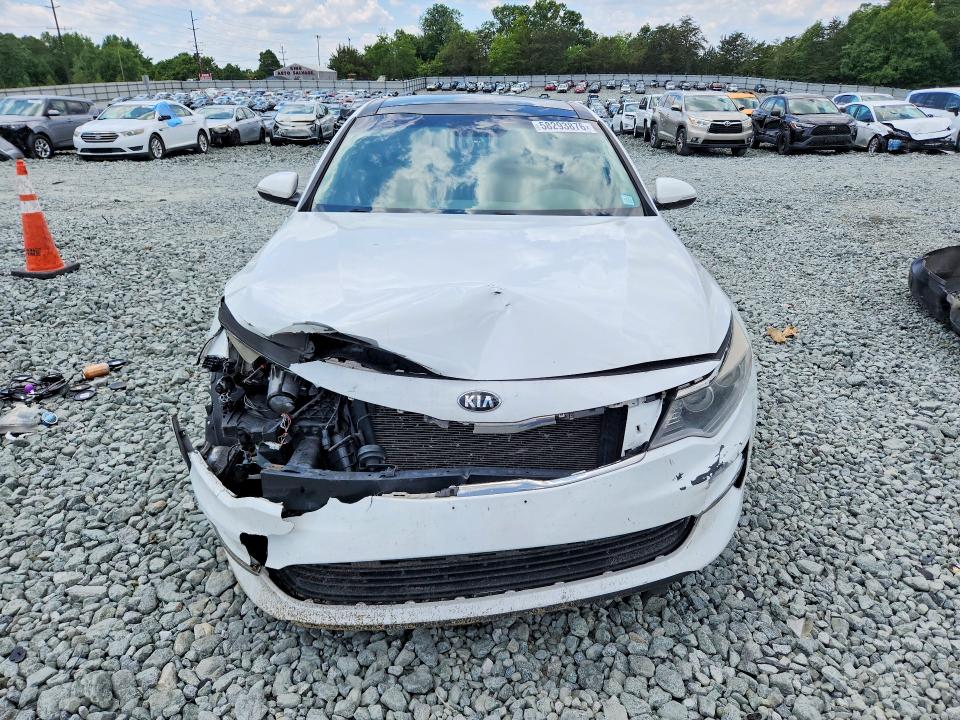 2016 Kia VIN 5XXGU4L37GG057675 COPART salvage auction — FRONT END, Nc - Dlr Only-Clean/Over 25% Damage, sold $725 on 2026-07-15 (photo 5)