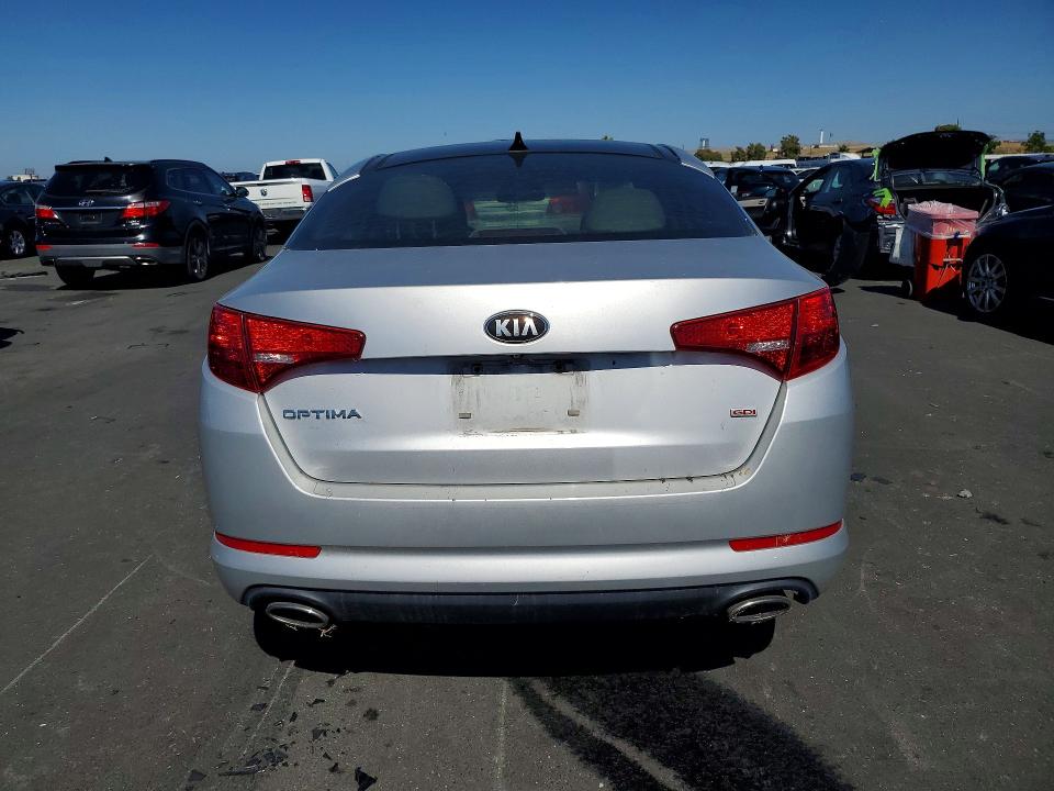 2013 Kia Optima VIN 5XXGN4A7XDG191921 COPART salvage auction — NORMAL WEAR, Ca - Dis/Dlr/Exp App For Dup Clean, sold $650 on 2026-07-29 (photo 6)