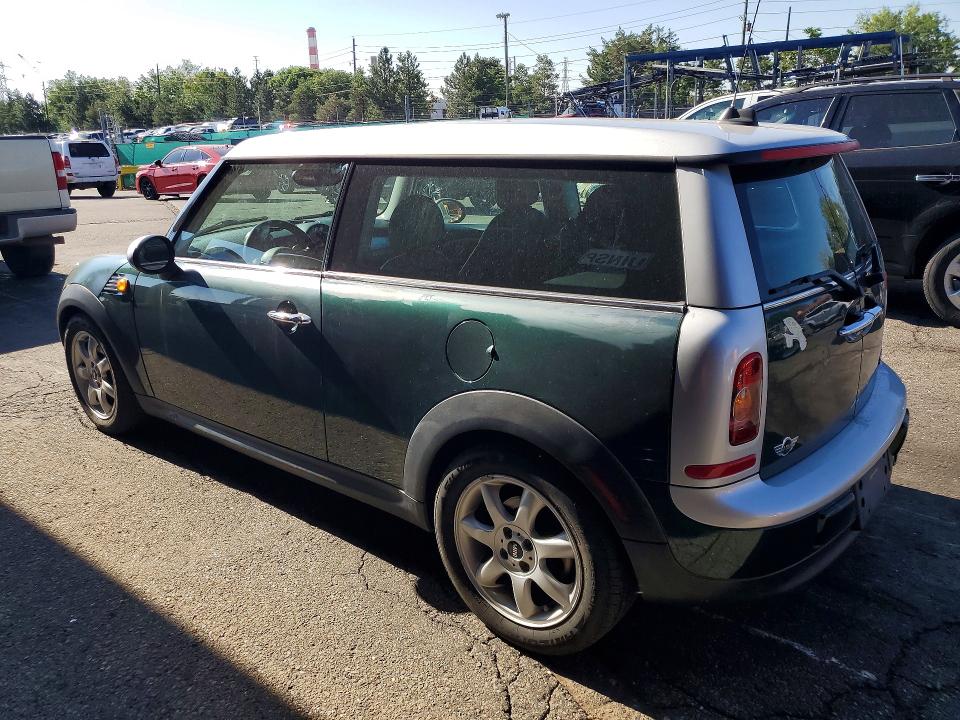 2008 Mini Cooper VIN WMWML33588TN67159 COPART salvage auction — MINOR DENT/SCRATCHES, Co - Certificate Of Title, sold $850 on 2026-07-09 (photo 2)