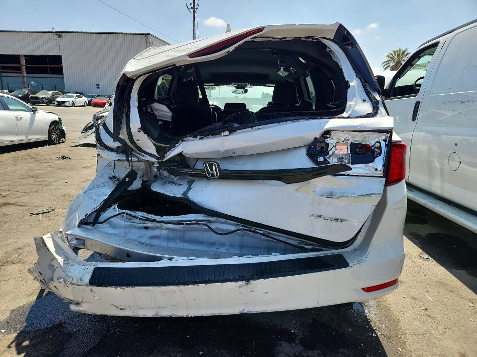 2023 Honda Odyssey VIN 5FNRL6H70PB035393 COPART salvage auction — REAR END, CA - CERTIFICATE OF TITLE, sold $5,700 on 2026-07-09 (photo 6)