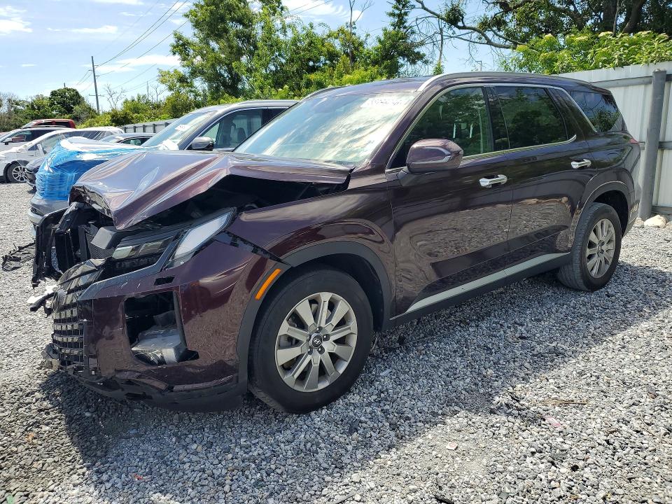 2023 Hyundai Palisade VIN KM8R24GE5PU513821 COPART salvage auction — FRONT END, Fl - Certificate Of Destruction, sold $1,850 on 2026-07-24 (photo 1)