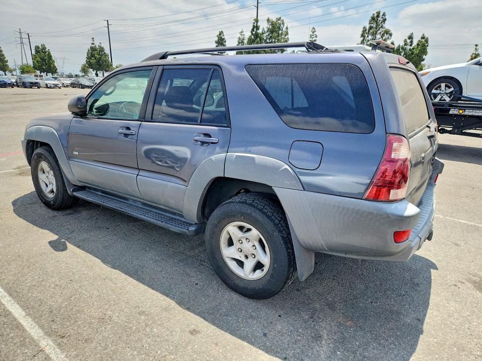 2003 Toyota 4runner VIN JTEZU14R938001160 COPART salvage auction — REAR END, CA - DIS/DLR/EXP ONLY CLEAN TITLE, sold $1,400 on 2026-07-14 (photo 2)