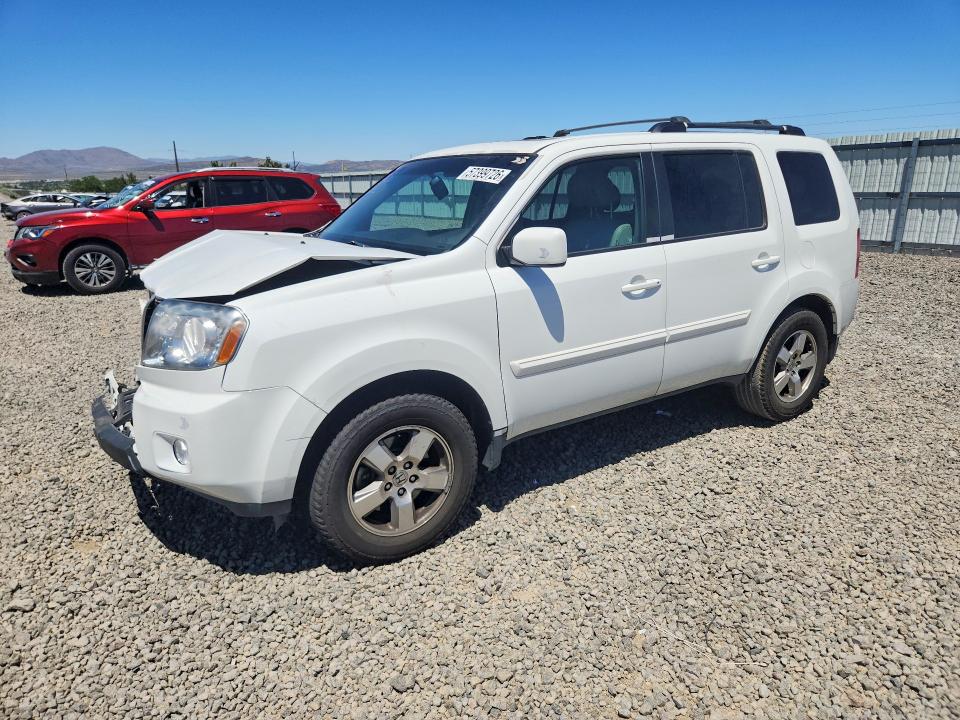 2011 Honda Pilot VIN 5FNYF4H65BB084774 COPART salvage auction — FRONT END, Nv - Salvage Title, sold $1,350 on 2026-07-09 (photo 1)