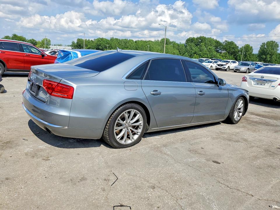2011 Audi A8 VIN WAURVAFD1BN019958 COPART salvage auction — FRONT END, KY - CERT OF TITLE-SALVAGE (P), sold $550 on 2026-07-02 (photo 3)