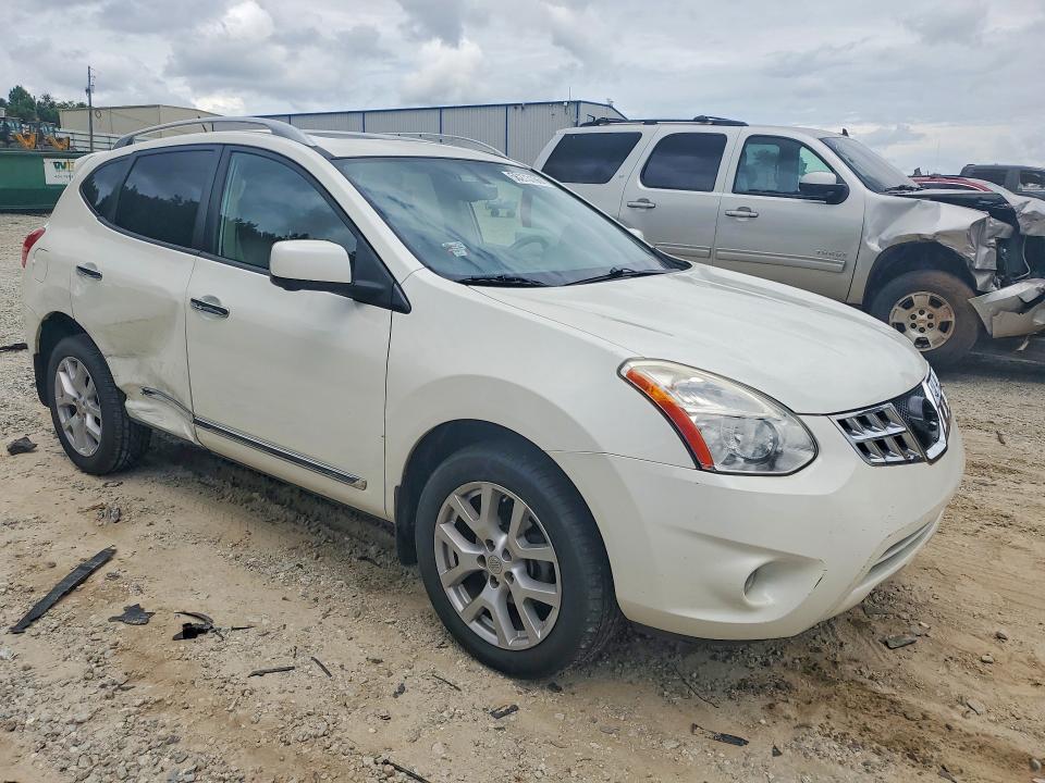 2012 Nissan Rogue VIN JN8AS5MT2CW279053 COPART salvage auction — SIDE, Ga - Cert Of Title-Salvage, sold $800 on 2026-07-08 (photo 4)