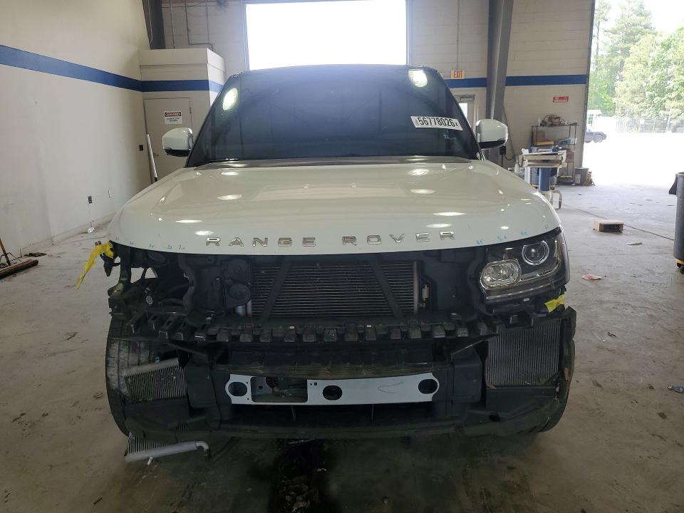 2015 Land rover RANGE ROVER VIN SALGS2TF2FA240277 COPART salvage auction — FRONT END, Va - Cert Of Title - Salvage, sold $6,500 on 2026-07-17 (photo 5)