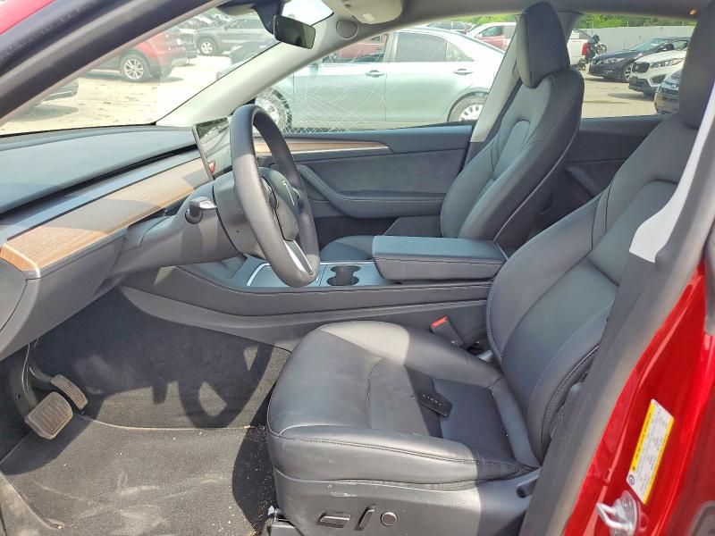 2023 Tesla Model y VIN 7SAYGDEE2PF847918 COPART salvage auction — FRONT END, Mo - Salvage Certificate Of Title, sold $10,200 on 2026-07-24 (photo 7)
